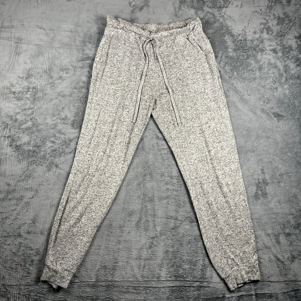 Wandering Dreams Lounge Jogger Pants Womens XL Heather Gray Taper Leg Drawstring